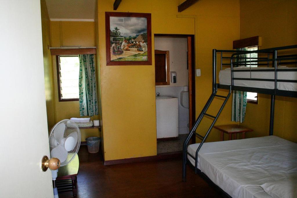 Ratu Kini Backpackers And Dive Resort Mana Island Quarto foto